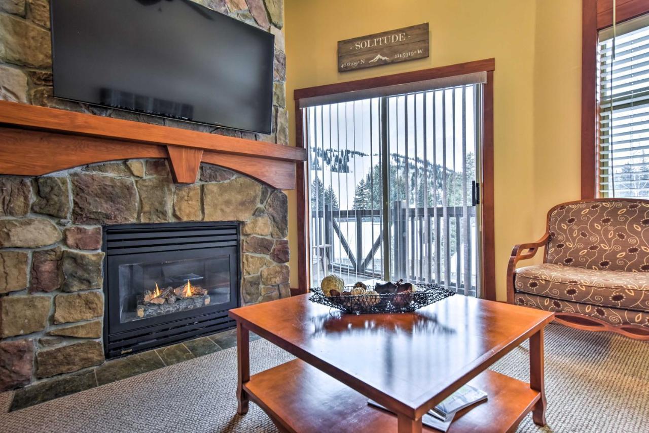 Ski-In And Ski-Out Solitude Resort Condo With Mtn Views! Luaran gambar